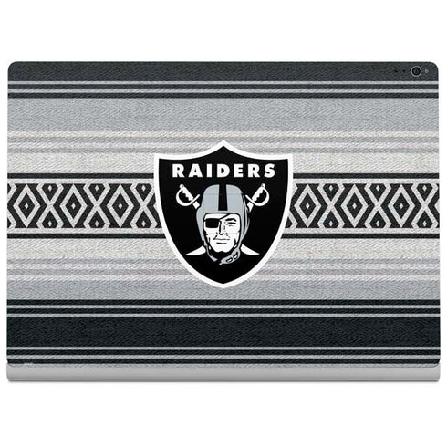 NFL Las Vegas Raiders Trailblazer Surface Book 2 15in Skin