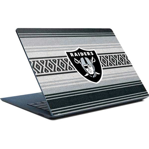 NFL Las Vegas Raiders Trailblazer Surface Laptop Skin