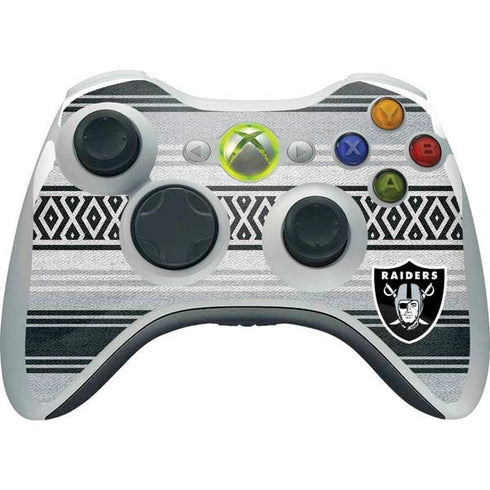 NFL Las Vegas Raiders Trailblazer Xbox 360 Wireless Controller Skin