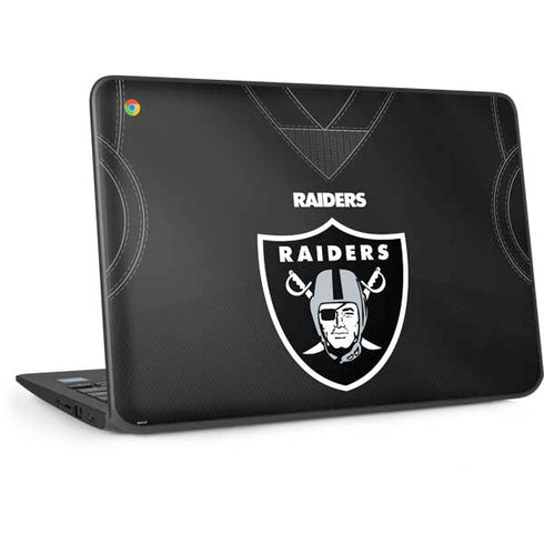 NFL Las Vegas Raiders Team Jersey HP Chromebook Skin