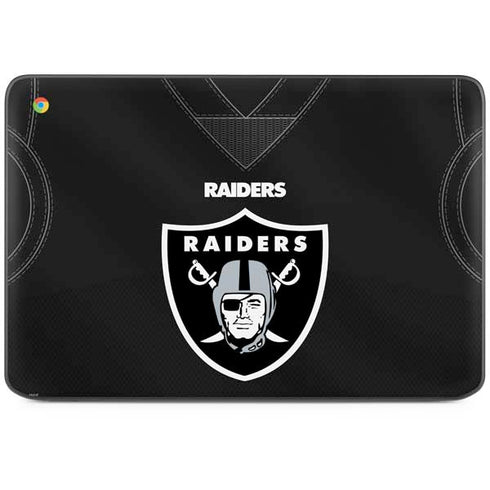 NFL Las Vegas Raiders Team Jersey HP Chromebook Skin