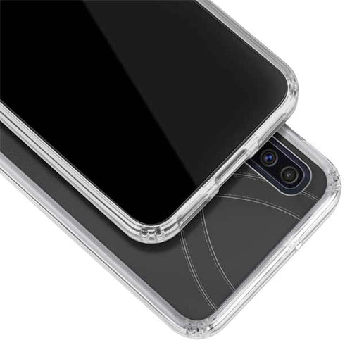 NFL Las Vegas Raiders Team Jersey Galaxy A50 Clear Case