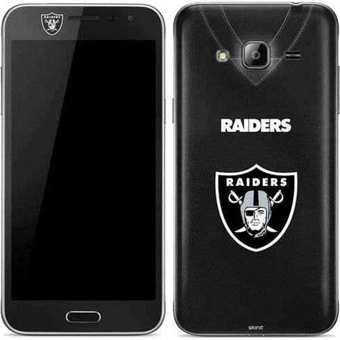 NFL Las Vegas Raiders Team Jersey Galaxy J3 Skin