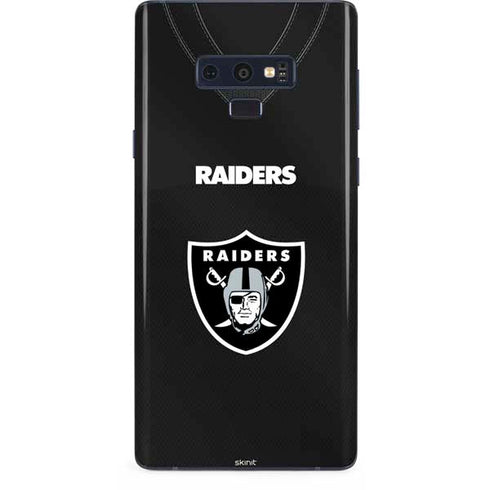 NFL Las Vegas Raiders Team Jersey Galaxy Note 9 Skin