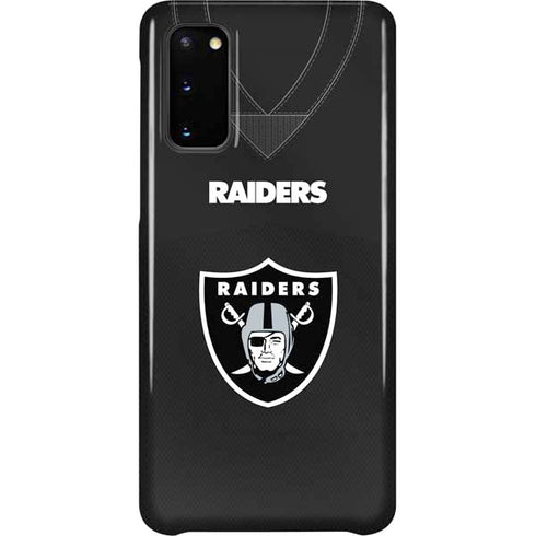 NFL Las Vegas Raiders Team Jersey Galaxy S20 Lite Case