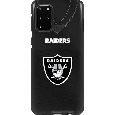 NFL Las Vegas Raiders Team Jersey Galaxy S20 Plus Pro Case