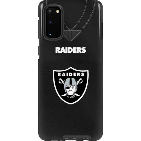 NFL Las Vegas Raiders Team Jersey Galaxy S20 Pro Case