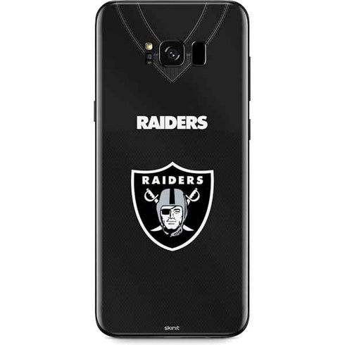 NFL Las Vegas Raiders Team Jersey Galaxy S8 Plus Skin