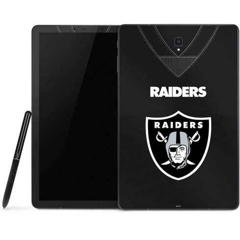 NFL Las Vegas Raiders Team Jersey Samsung Galaxy Tab Skin