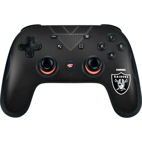 NFL Las Vegas Raiders Team Jersey Google Stadia Controller Skin