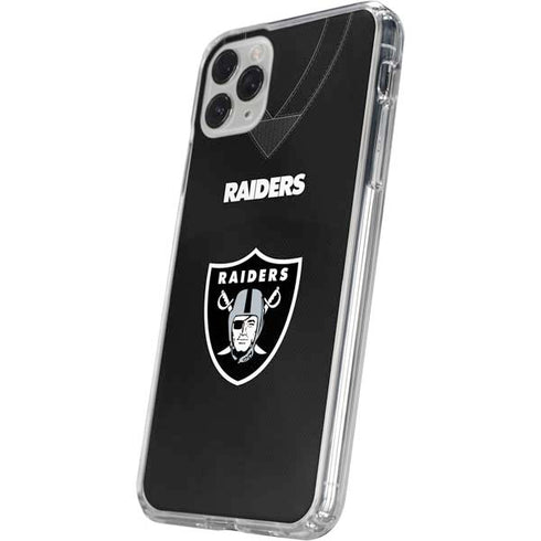 NFL Las Vegas Raiders Team Jersey iPhone 11 Pro Clear Case