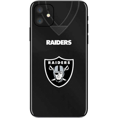 NFL Las Vegas Raiders Team Jersey iPhone 11 Skin