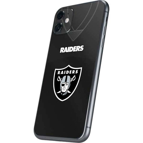 NFL Las Vegas Raiders Team Jersey iPhone 11 Skin