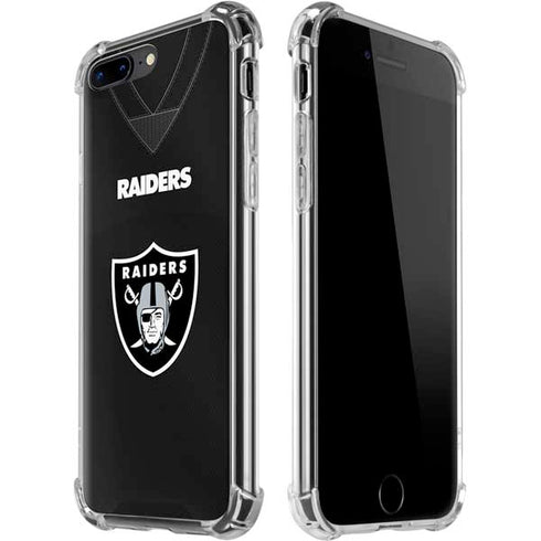 NFL Las Vegas Raiders Team Jersey iPhone 7/8 Plus Clear Case