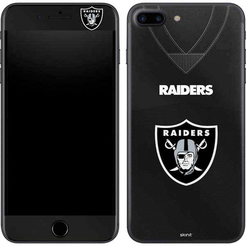 NFL Las Vegas Raiders Team Jersey iPhone 8 Plus Skin