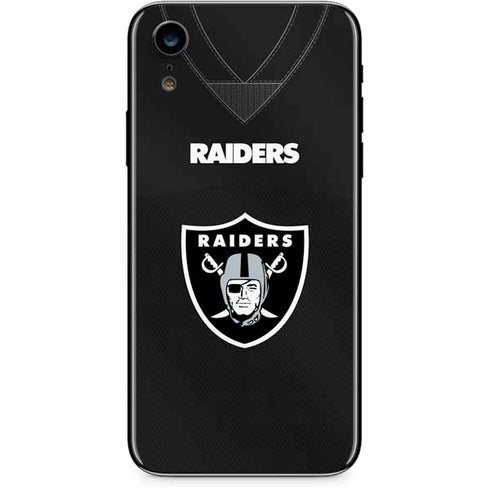 NFL Las Vegas Raiders Team Jersey iPhone XR Skin
