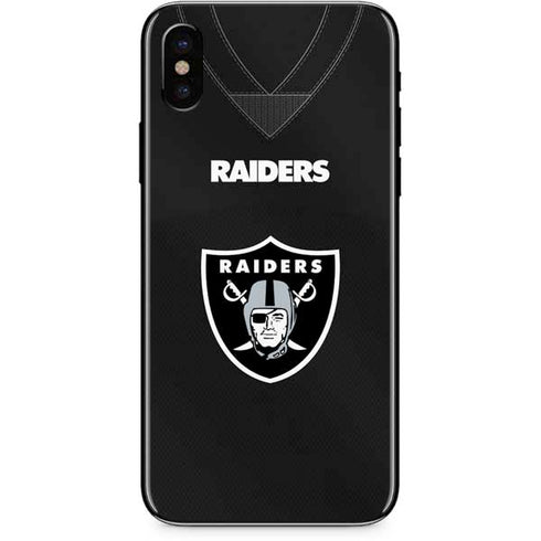NFL Las Vegas Raiders Team Jersey iPhone XS Max Skin