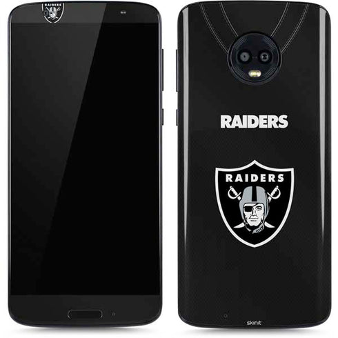 NFL Las Vegas Raiders Team Jersey Moto G6 Skin