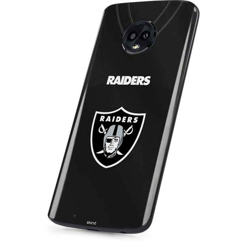NFL Las Vegas Raiders Team Jersey Moto G6 Skin