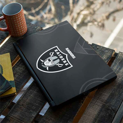 NFL Las Vegas Raiders Team Jersey MSI GS65 Stealth Laptop Skin