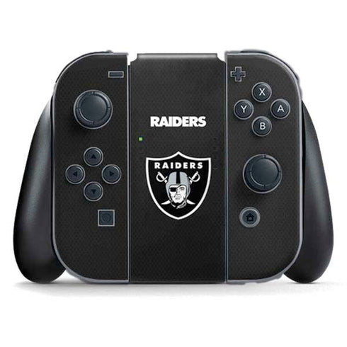 NFL Las Vegas Raiders Team Jersey Nintendo Switch (2017-2021) Joy-Con Controller Skin