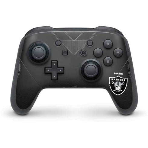 NFL Las Vegas Raiders Team Jersey Nintendo Switch Pro Controller Skin