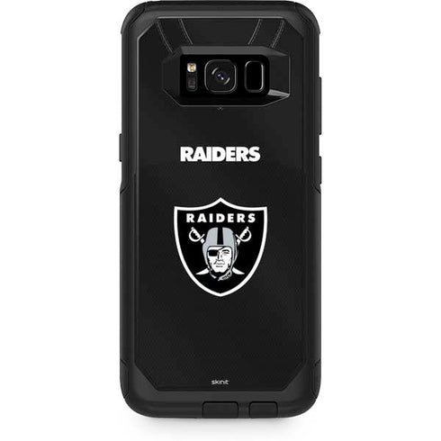 NFL Las Vegas Raiders Team Jersey Otterbox Commuter Galaxy Skin