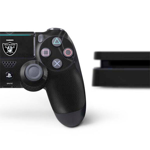 NFL Las Vegas Raiders Team Jersey PS4 Slim Bundle Skin