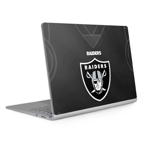 NFL Las Vegas Raiders Team Jersey Surface Book 2 15in Skin