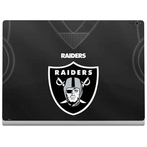 NFL Las Vegas Raiders Team Jersey Surface Book 2 15in Skin