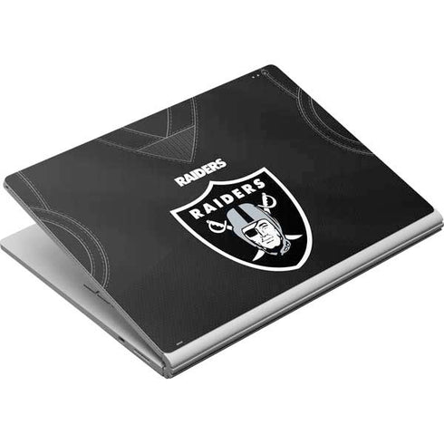 NFL Las Vegas Raiders Team Jersey Surface Book Skin