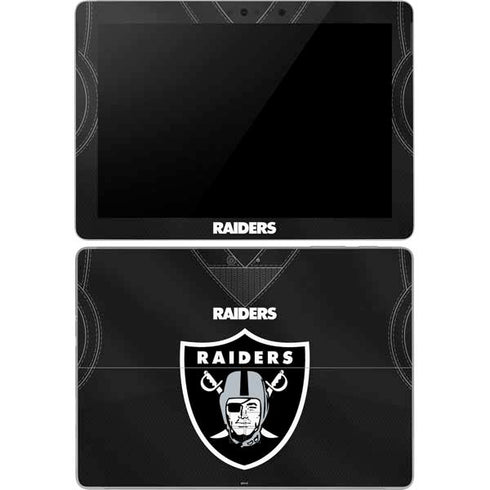NFL Las Vegas Raiders Team Jersey Surface Go Skin