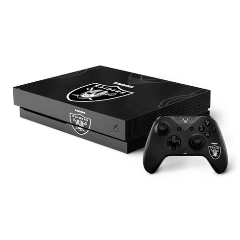 NFL Las Vegas Raiders Team Jersey Xbox One X Bundle Skin