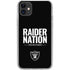 NFL Las Vegas Raiders Team Motto iPhone 11 Clear Case