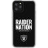 NFL Las Vegas Raiders Team Motto iPhone 11 Pro Clear Case