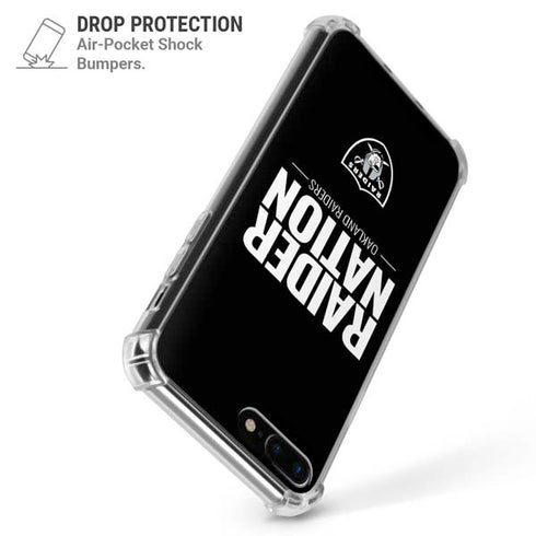 NFL Las Vegas Raiders Team Motto iPhone 7/8 Plus Clear Case