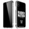 NFL Las Vegas Raiders Team Motto iPhone X/XS Clear Case
