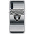 NFL Las Vegas Raiders Trailblazer Galaxy A10e Clear Case