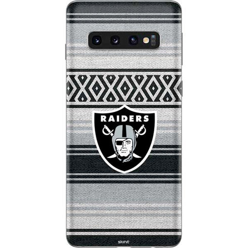 NFL Las Vegas Raiders Trailblazer Galaxy S10 Skin