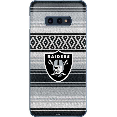 NFL Las Vegas Raiders Trailblazer Galaxy S10e Skin