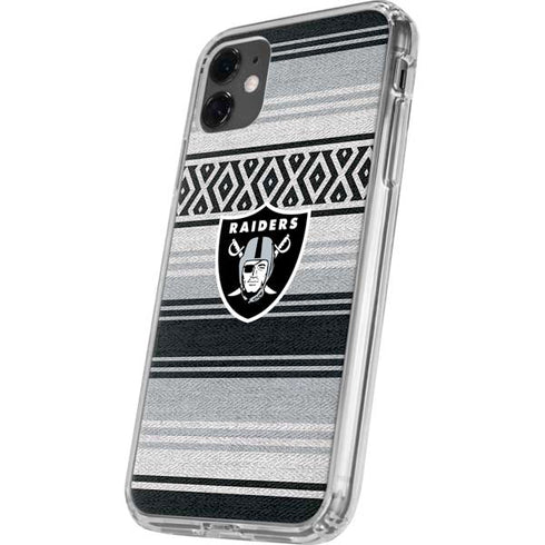 NFL Las Vegas Raiders Trailblazer iPhone 11 Clear Case