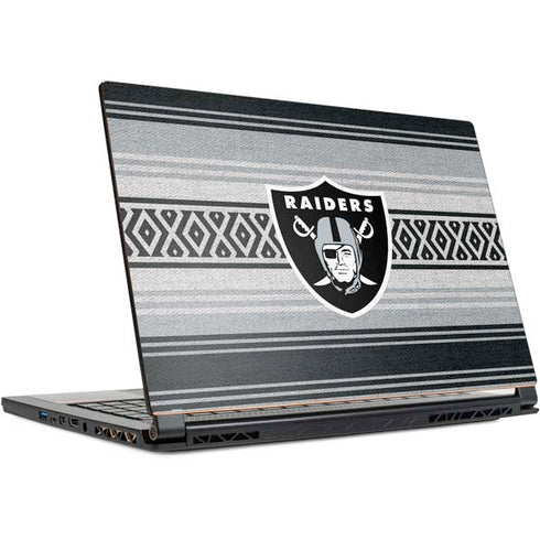 NFL Las Vegas Raiders Trailblazer MSI GS65 Stealth Laptop Skin