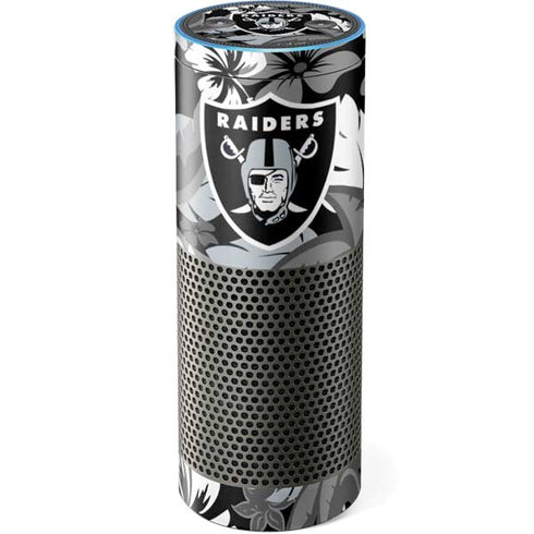 NFL Las Vegas Raiders Tropical Print Amazon Echo Skin