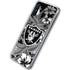 NFL Las Vegas Raiders Tropical Print Galaxy A10e Clear Case