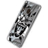 NFL Las Vegas Raiders Tropical Print Galaxy A20 Clear Case