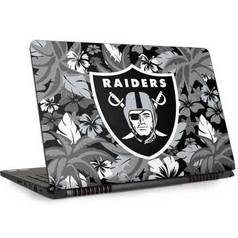 NFL Las Vegas Raiders Tropical Print Dell Inspiron Skin