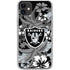 NFL Las Vegas Raiders Tropical Print iPhone 11 Clear Case
