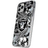 NFL Las Vegas Raiders Tropical Print iPhone 11 Pro Clear Case