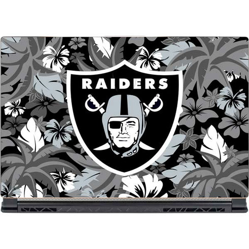 NFL Las Vegas Raiders Tropical Print MSI GS65 Stealth Laptop Skin