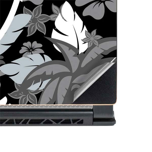 NFL Las Vegas Raiders Tropical Print MSI GS65 Stealth Laptop Skin